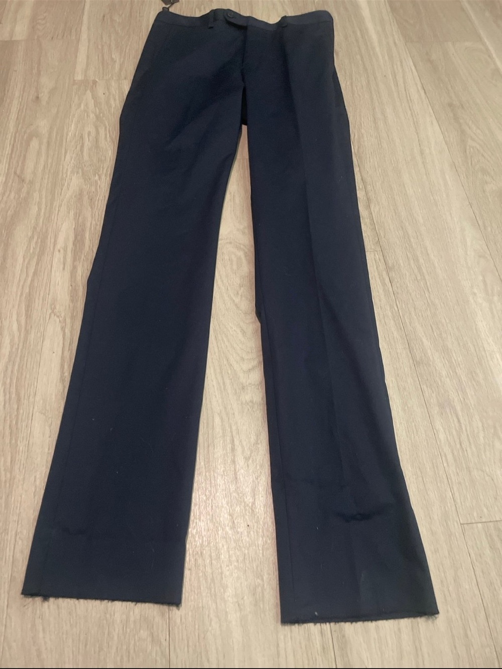 John Varvatos Blue Men's Dress Pants - Straight Leg